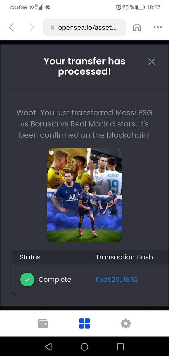 Baciuclaudiuu's tweet photo. ✈️Giveway✈️
🇹🇩Free NFT🇹🇩
Condition:
🍾 Follow my twitter🍾
🇹🇩Print and post the proof in the comment🇹🇩
https://t.co/WSU0ljp1gb

My NFTs collection here

https://t.co/trGI5b3nac https://t.co/9cRQQxzeTj

#opensea #BTC #binance #Coingencko #Coinbase #SolanaNFTs #ETH #NFTGiveaway https://t.co/hc2A4DRuFd