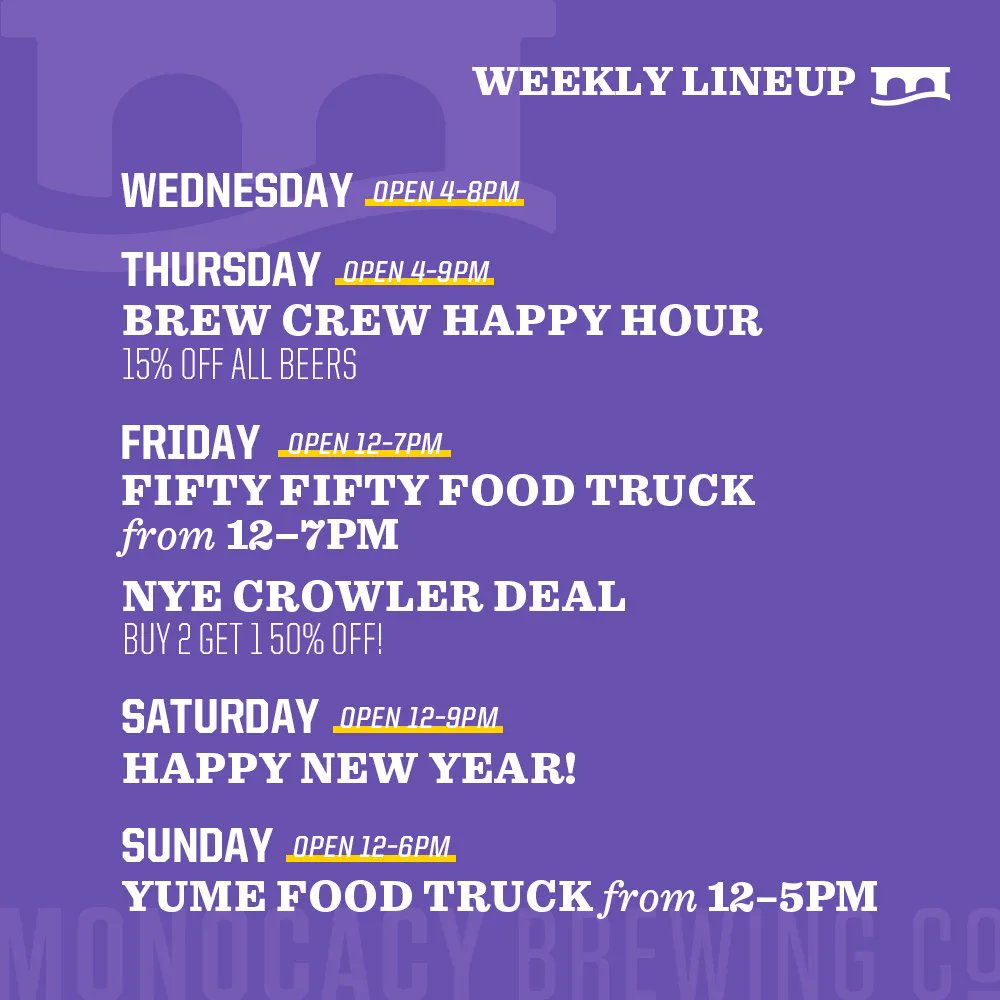 Monocacy Brewing Co. tweet media