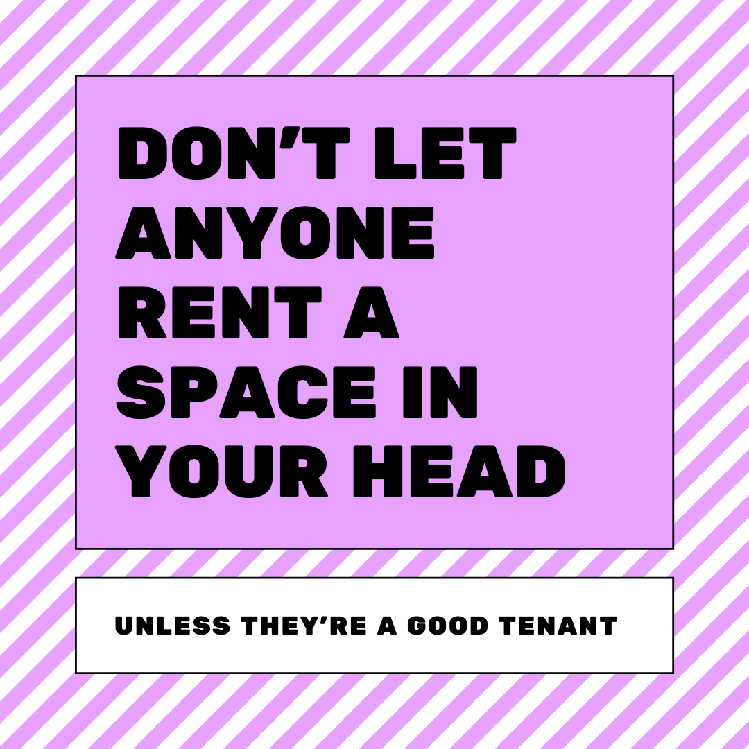Don’t let anyone rent a space in your head, unless they’re a good tenant.
#QOTD #happythoughts #life #wordsofwisdom