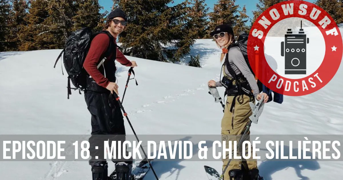 [podcast] Avec « Ô bou du bou », Mick David et Chloé Sillières livrent un hommage splitboard à leur petit coin des Aravis buff.ly/32zaaSC