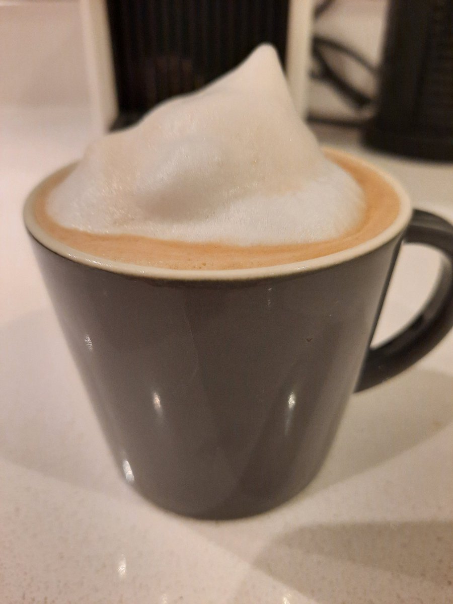 My latte art might need a bit of work. #Mrwhippy #flakeandsprinkles