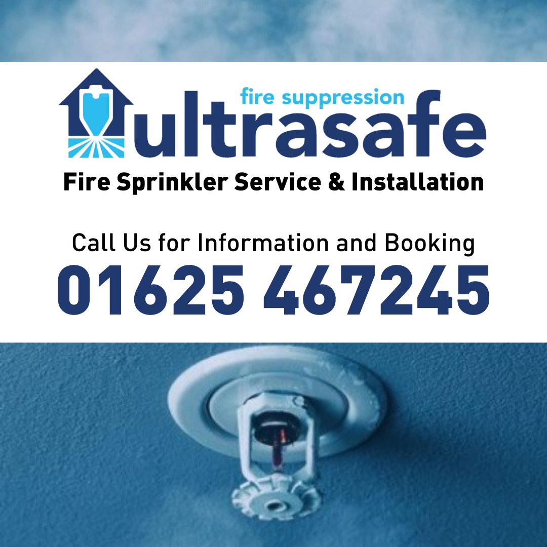 UltraSafeSup_'s tweet photo. ULTRASAFE: ☎️01625 467245 ☎️
Servicing and Installation of Fire Suppression Systems
☑ Survey  ☑ Advice  ☑ Installation  ☑ Maintenance
Call us for a chat about your #FireSafety Needs
https://t.co/k8k7McVO7c 

#CommercialFireSystems #DomesticFireSprinklerSystems #ThinkSprinkler https://t.co/dkrWBM9pR1