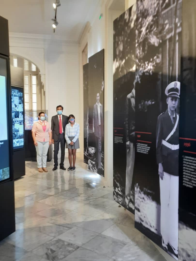 EOIHavana's tweet photo. Encantado y honrado de haber visitado el recién inaugurado Centro #Fidel #Castro en #LaHabana. 
Gracias al Director del Centro y a los colegas por la visita.
¡#Fidel es #Fidel !
🇮🇳🇨🇺
@CubaMINREX
@MEAIndia
@centrofidel https://t.co/Aeu2OstMOz