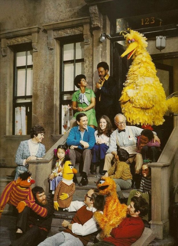 Everybody’s having a good time but then there’s Bert just giving some kid the fucking stink eye.