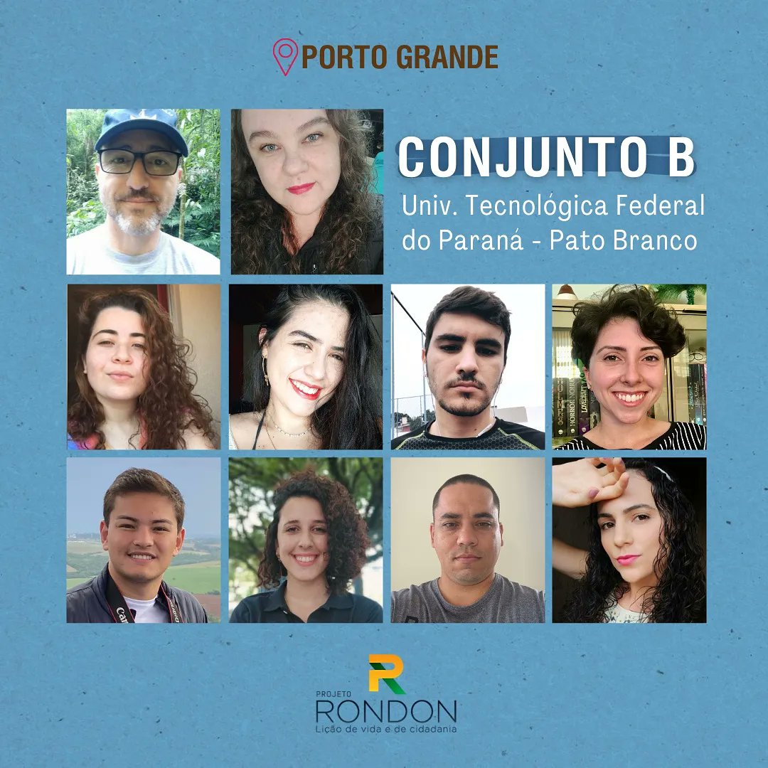 ProjetoRondonMD's tweet photo. Em Porto Grande, a Universidade do Estado de Mato Grosso (UNEMAT) será a representante do Conjunto A, e o Conjunto B ficará a cargo da Universidade Tecnológica Federal do Paraná de Pato Branco (UTFPR-PB). 🤠
#ProjetoRondon
#OperaçãoAmapáMaisForte
#UNEMATNoRondon
#UTFPRPBNoRondon https://t.co/UdHLbLBsKl