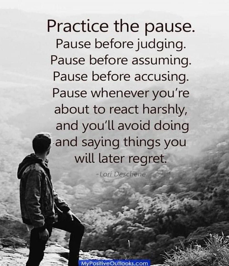 AliSmith09's tweet photo. The power of pausing! So good to pause in life! Pause in all the “busy” and in our response to what comes our way! Pause in the good and the challenging times! #pauseinlife #startnow https://t.co/aDkPyEkbdI