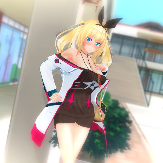 変身ヒロイン私服デート 