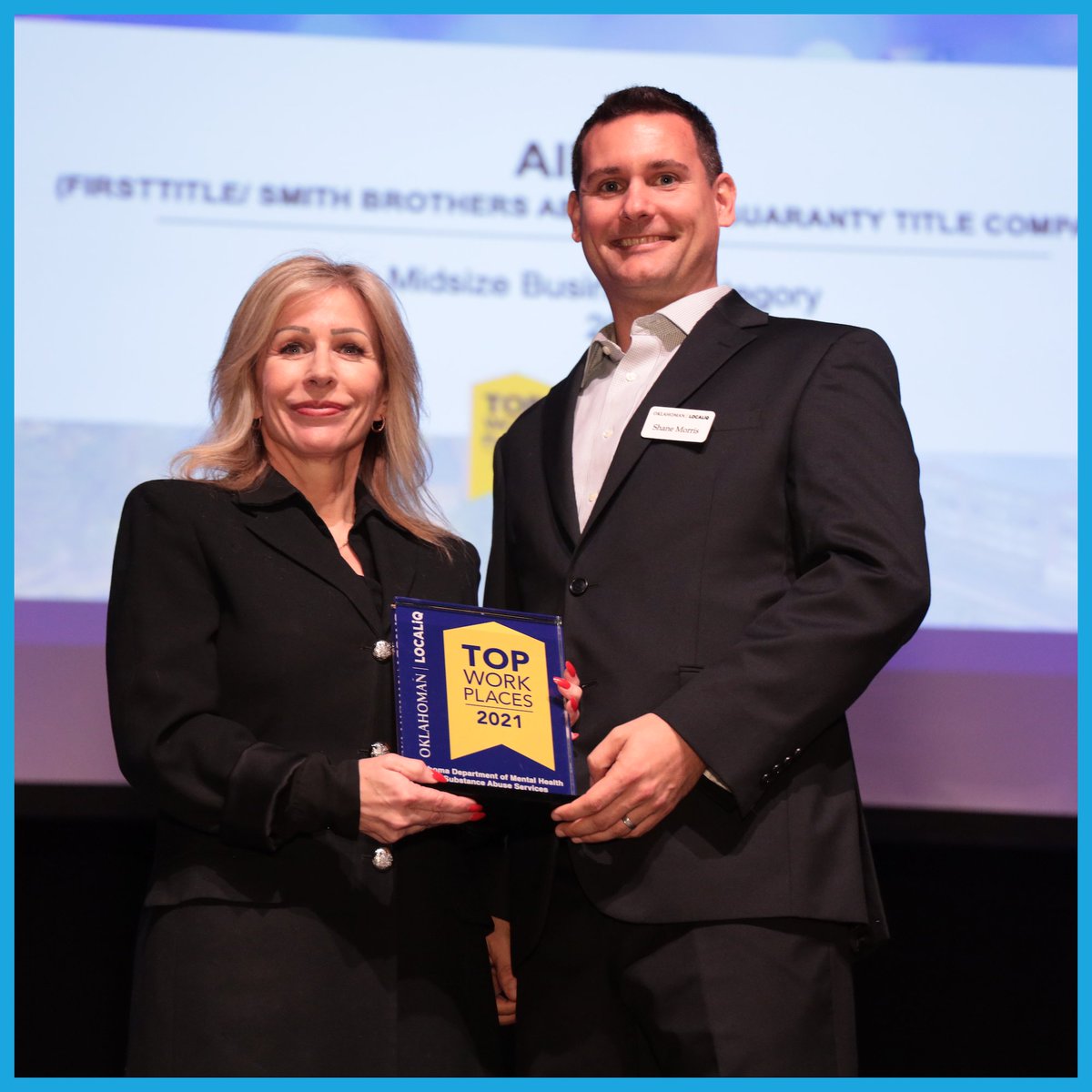 ODMHSASINFO's tweet photo. As 2021 comes to a close, we’re feeling extra thankful for this year’s hard work from our staff. ICYMI, ODMHSAS was awarded Top Workplace for the second year in a row by @theoklahoman_! We’re excited for what’s in store for 2022 to better serve our state. ✨ https://t.co/mqb2pDGxYF