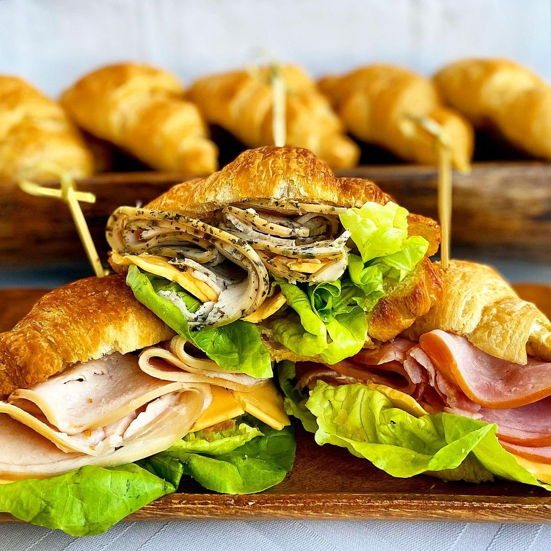 Bird, meet croissant. Croissant, meet bliss. Thanks @lynniethefoodie for sharing the love of our premium deli meat!