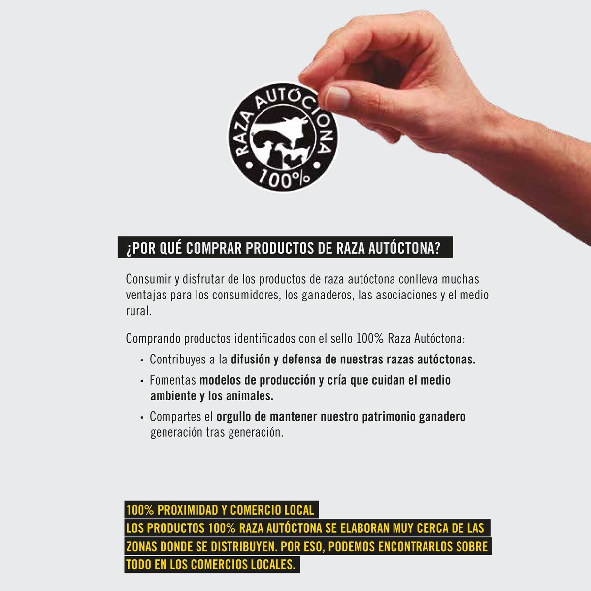 caprisur's tweet photo. Como ya sabrás, en CAPRISUR comercializamos el auténtico #ChivoLechalMalagueño, cuya marca está supeditada al uso del logotipo “100 % Raza Autóctona Malagueña”.
En esta infografía explica la importancia del consumo de estos productos amparados bajo la marca “100% Raza Autóctona” https://t.co/hMpbfe39jD