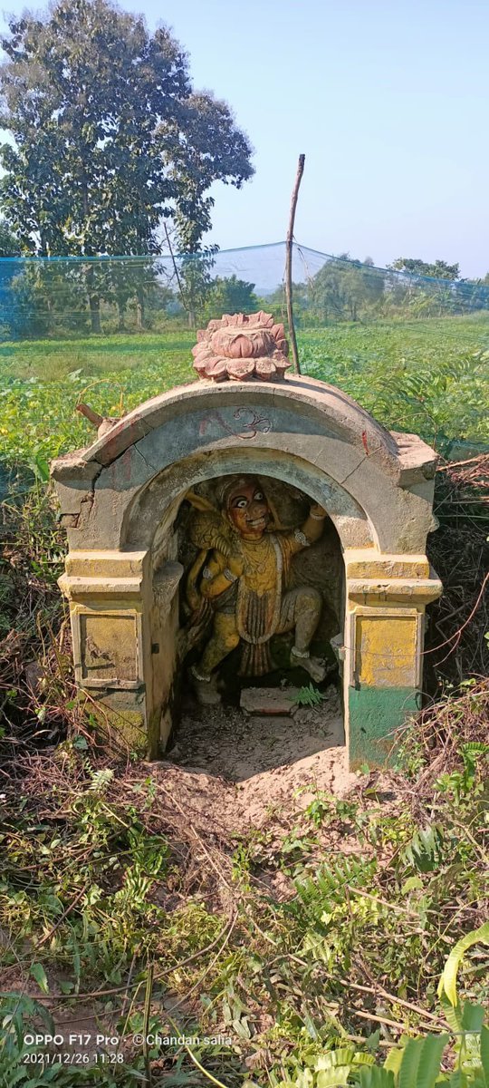 A Hanuman Temple unearthed at Kolkolighat near Bangla border in Patharkandi. Local people till now were unaware of the temple. A local man had vowed to built a Hanuman temple if the area remained with India during partition. It is believed that this is the temple built by him.