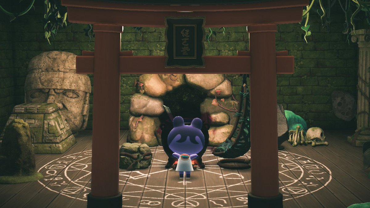 josipunky's tweet photo. I really liked creating her mystical cave 🔮
#acnh #AnimalCrossingNewHorizions #NintendoSwitch #HappyHomeParadise https://t.co/W9YkMZVcW0