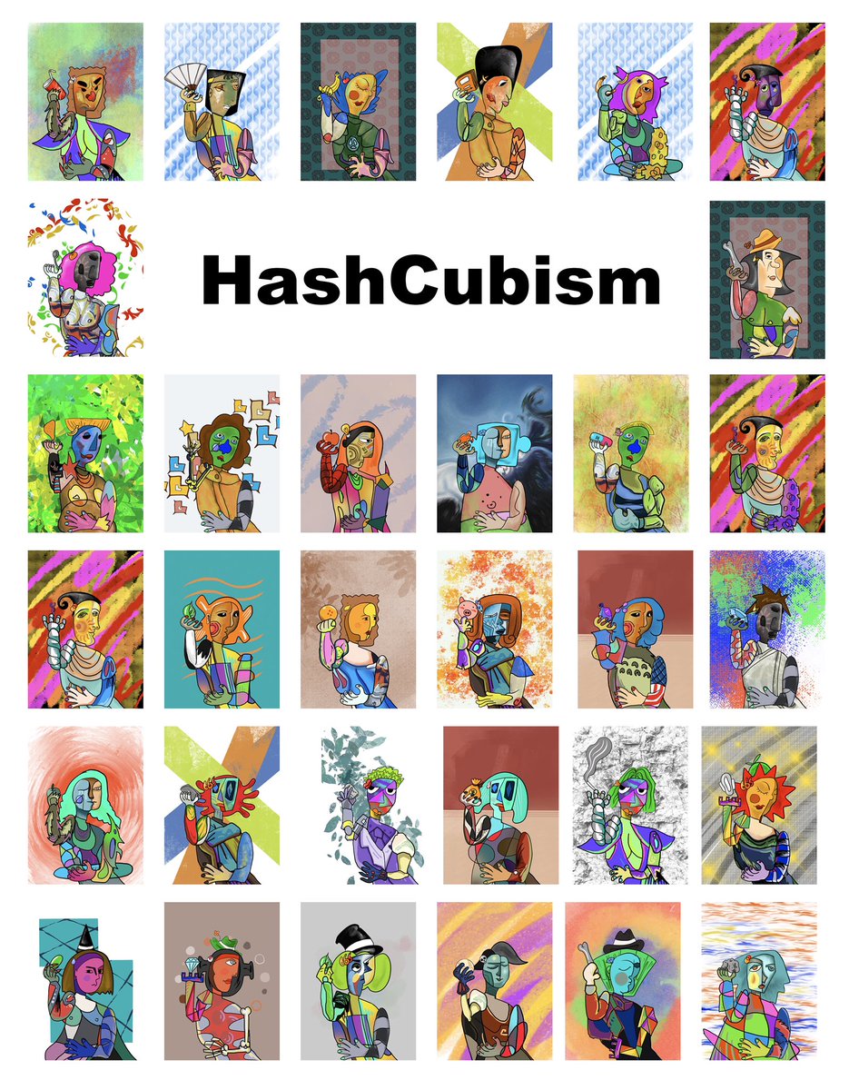 hashcubism's tweet photo. 🚨NFT GIVEAWAY 🚨

🔥 Artist's work 
🔥 Picasso Cubism style 
🔥 Rare &amp; limited

1000 NFT was successfully sold out, 20 #NFTs will be given to the participating friends.

Enter 

1️⃣RT this Tweet 
2️⃣Follow @HashCubism  @NFTTop100 
3️⃣Tag some friends

🎁 20 winner 

#NFTGiveaway https://t.co/6lHhLj1ZIr