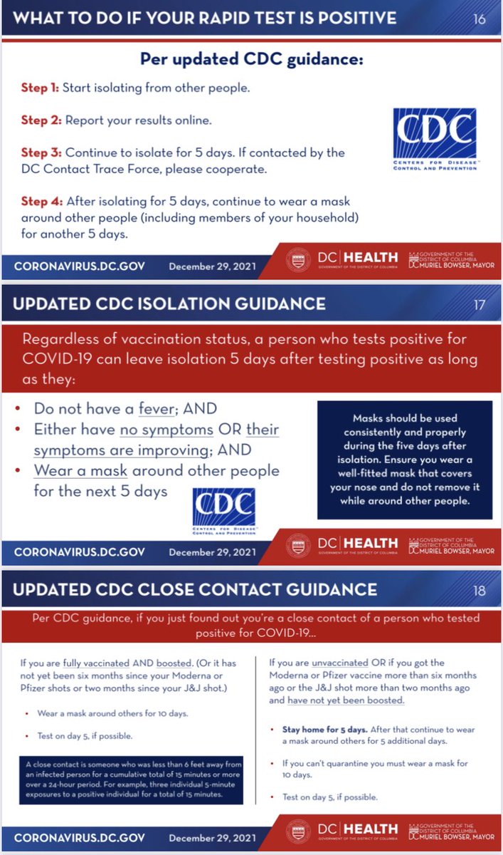 DC has adopted the <a href="/CDCgov/">CDC</a> guidance on isolation due to #COVID19