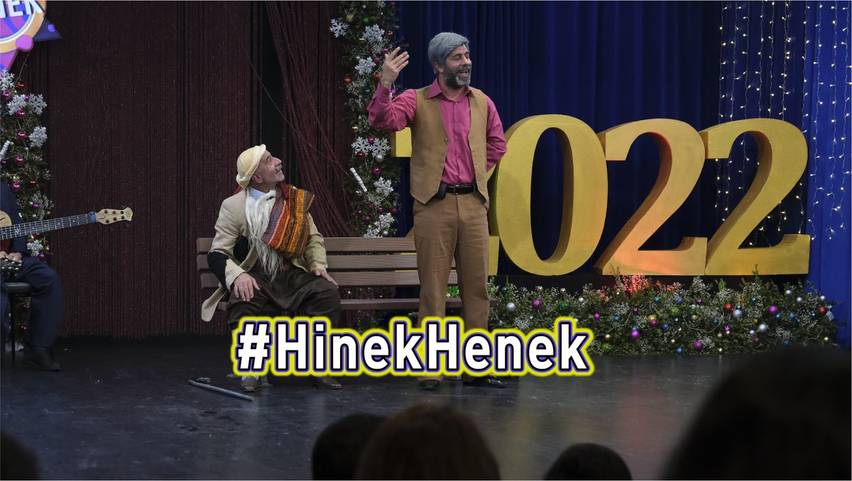 HinekHenek's tweet photo. Mizgînî mizgînî. Ji bo şeva sersalê me ji bo we temaşevanên hêja bernameyek têr û tijî amadekir. Hinek Henek şeva sersalê ew ê saet di 21:30’an de li pêşberî we be. Bi tevlîbûna gelek hunermend û sitranbêjan em ê hewlbidin şeva we geş û xweş bikin.
Sersala We Pîroz Be
#HinekHenek https://t.co/Ch6JmITKfX