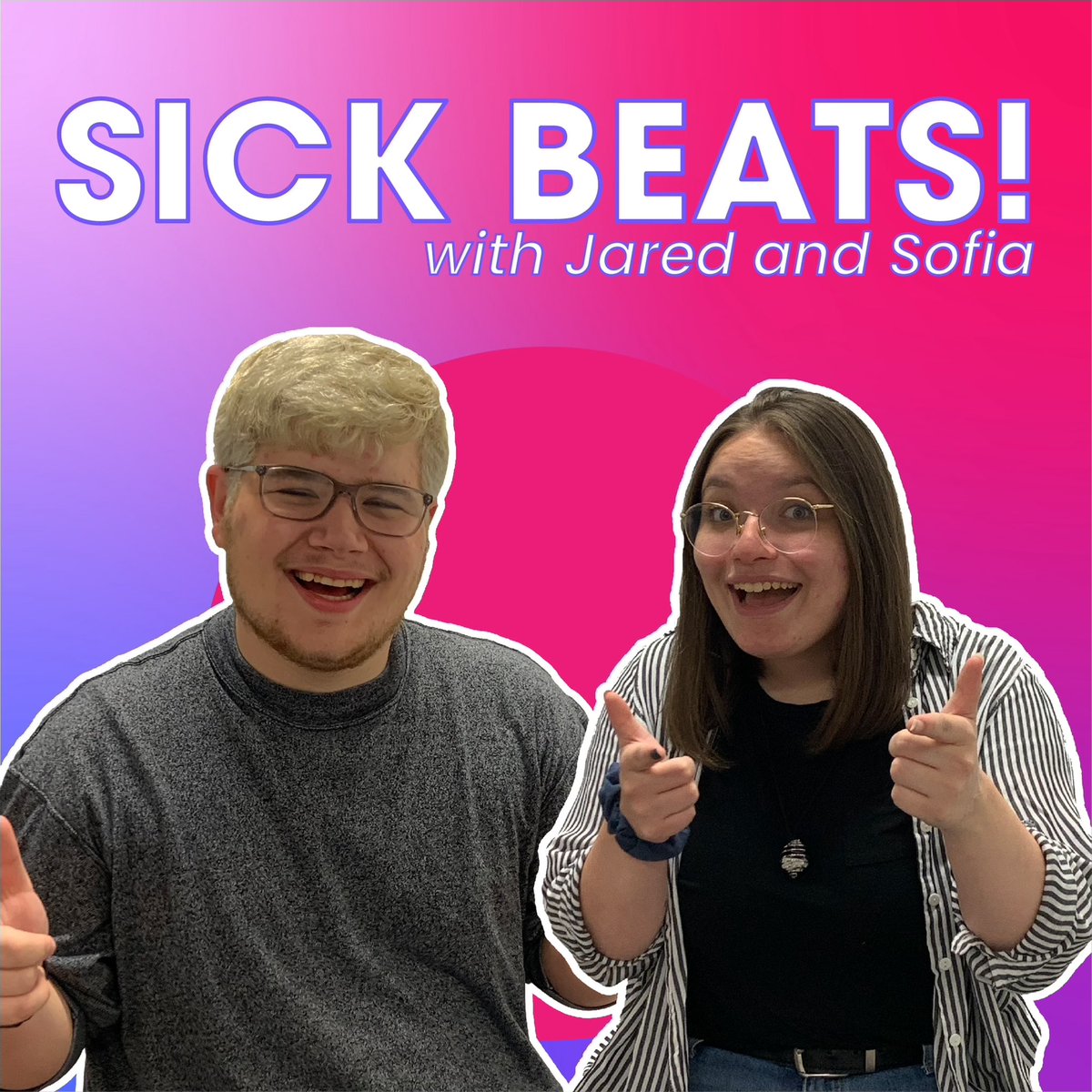 SickBeatswithJS's tweet photo. The Season 1 Finale of Sick Beats! with Jared and Sofia is now available on all podcast platforms.

https://t.co/viH3Pjg8DH https://t.co/Upo1TAgzal