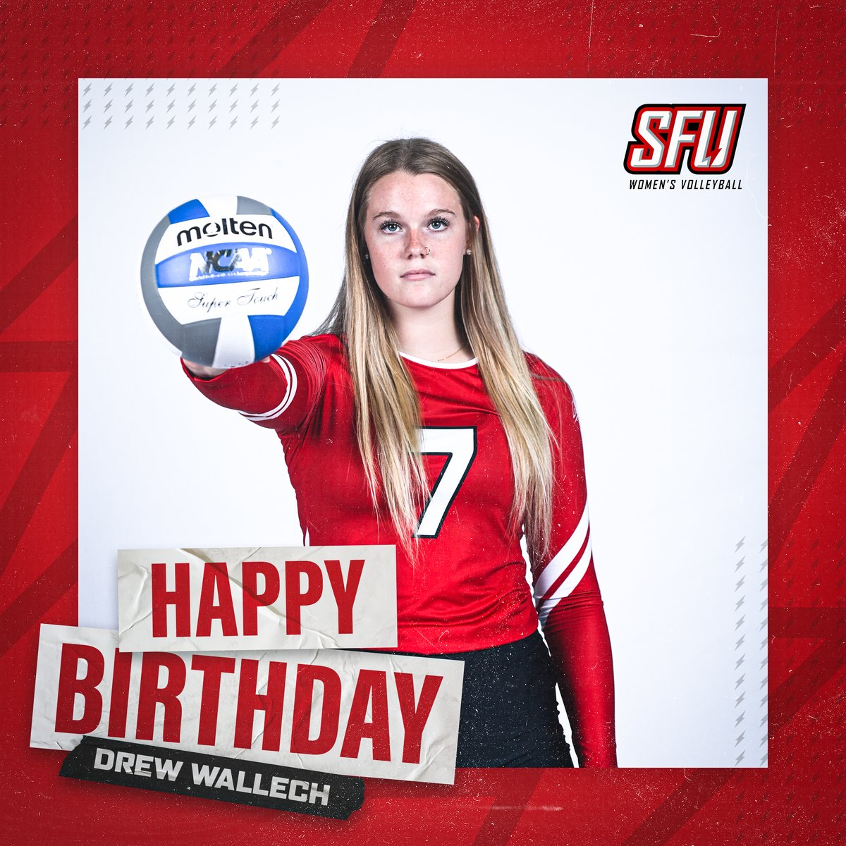 Happy Birthday, Drew Wallech!! We hope you have a GREAT day!! 🎂🎉🎈

🔴⚡️🏐
#GoRedFlash #RedFlashvb