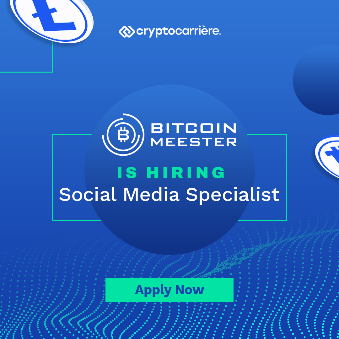 cryptocarriere's tweet photo. Bitcoin Meester is een platform waarop gebruikers diverse cryptovaluta kunnen kopen, verkopen en bewaren. Bitcoin Meester is broker marktleider in Nederland en bedient meer dan 200.00 actieve gebruikers. Het team is gevestigd in Aalsmeer en is op zoek naar nieuwe collega's. https://t.co/lNnYBNXjqV