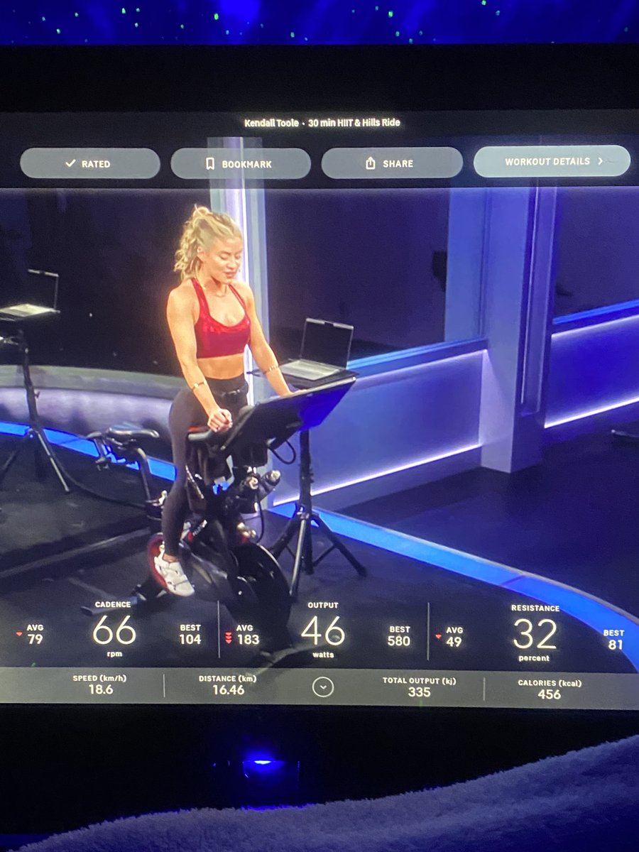 MattBarnaby3636's tweet image. This one was harder than any VO2 I’ve done #Kendal #Peleton