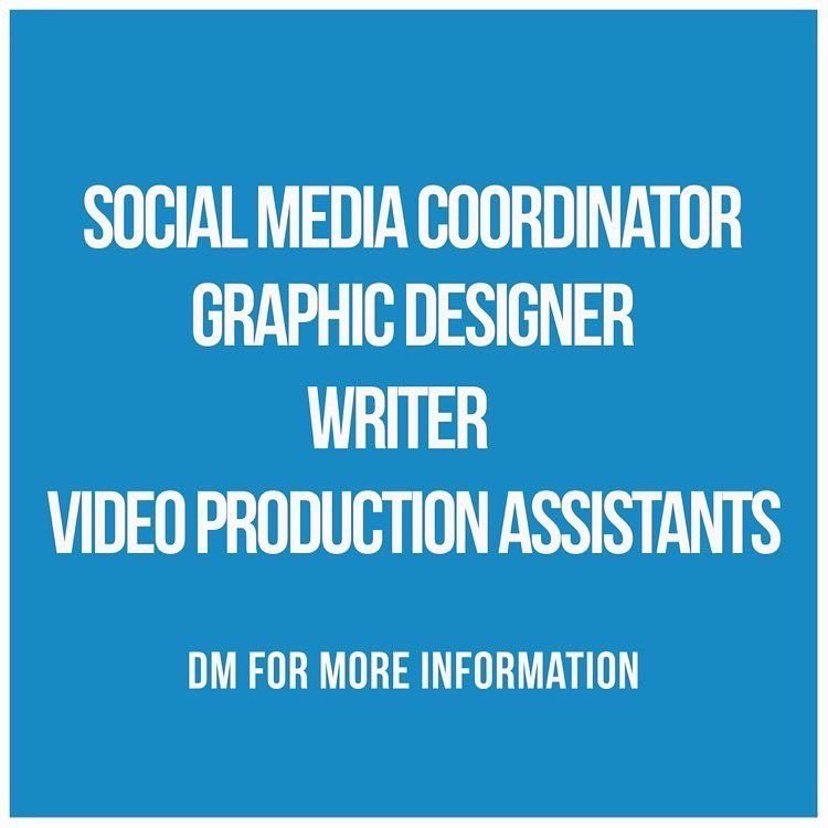 OTLSportsCA's tweet photo. 🚨We’re hiring!🚨

✨Do you have an interest in Social Media Coordination, Graphic Design, Writing, or perhaps Video Production? If so, you may be the perfect fit for our team! ✨

DM for more info! No prior experience is required for any of these positions! https://t.co/ondqTUoz70
