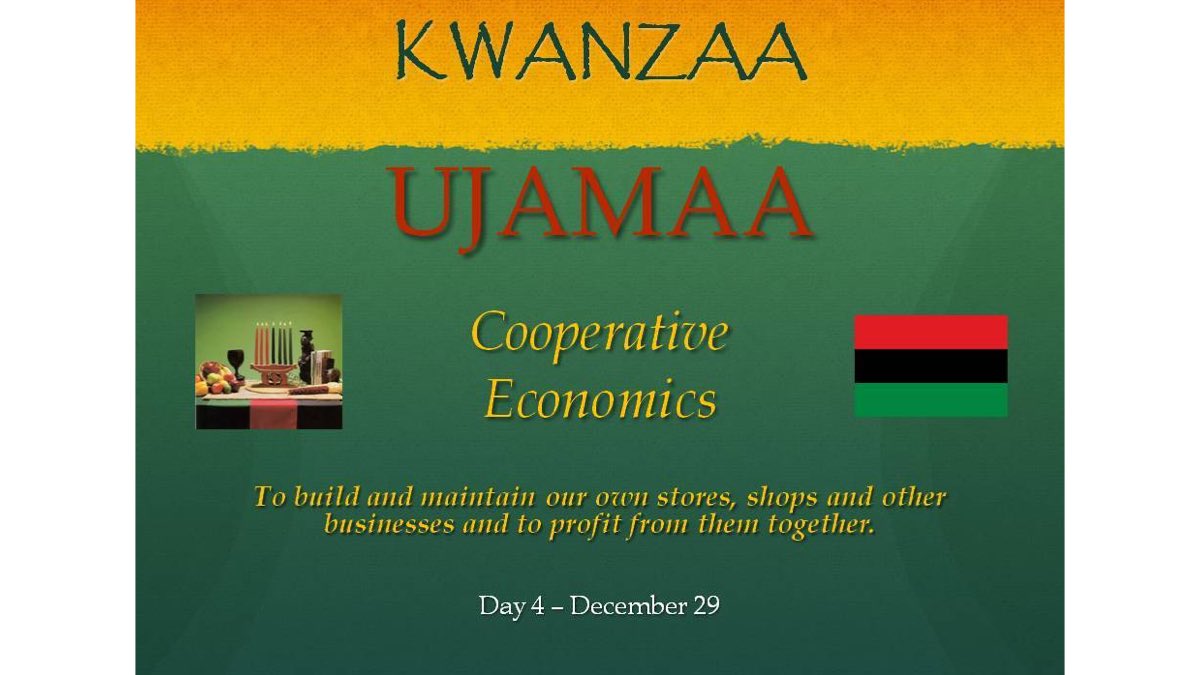 Kwanzaa Day 4 Ujamaa: Cooperative Economics. 🔹Entrepreneurship. 🔹Build wealth together and support the endeavors of each other. #Kwanzaa 🗣This is Leadership!