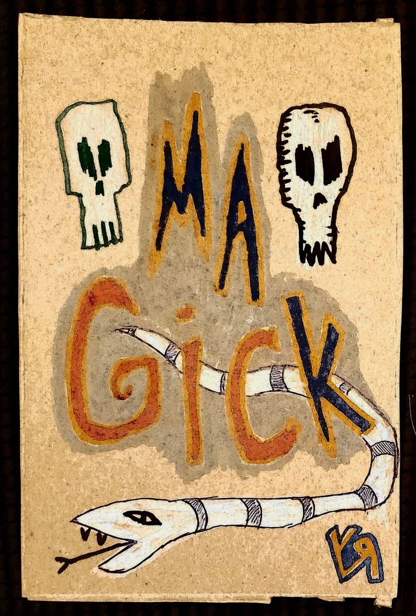 richardfyates's tweet photo. "Lo-Fi (Magick)" by Richard F. Yates (Holy Fool)

1 of 1 #predigital #nft for only 7 swap.hive! (Cheap!)

#art #magick #skulls #reclaimedmaterials #hive $hive @NftShowroom 

https://t.co/2uEosT8lkh https://t.co/DKyNoH3y3n
