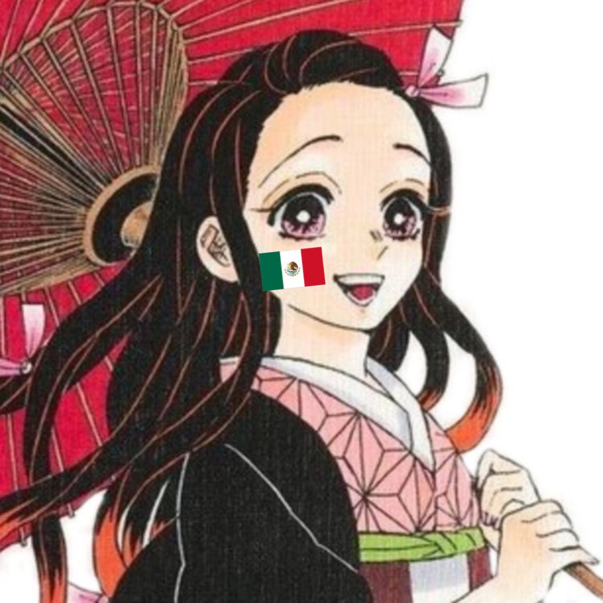 otdhispanics's tweet photo. todays first hispanic character of the day is nezuko kamado from kimetsu no yaiba / demon slayer ! she is mexcian ! ( headcanon ) https://t.co/bFBWciOyU7