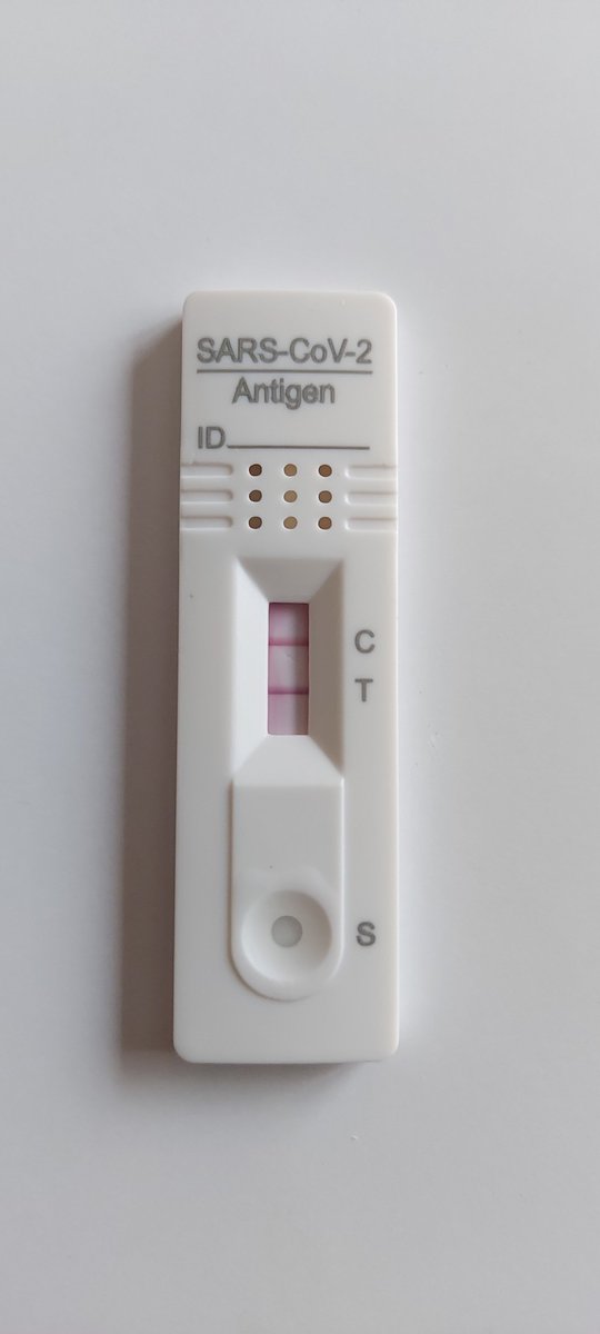 Monstakeule's tweet photo. Ok, second test positive too.
Now PCR🤦🤦 https://t.co/0fMMeuLoNS
