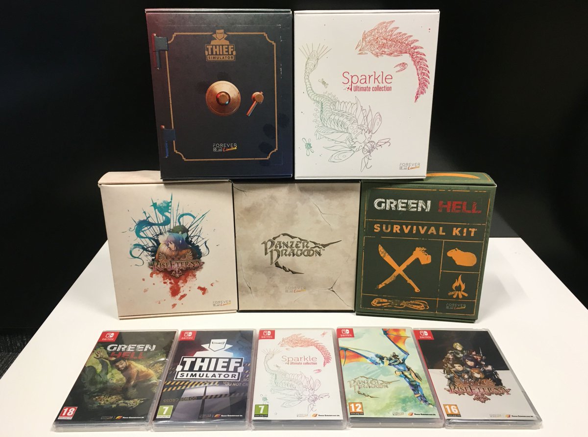 KrolMichal's tweet photo. Kilka osób pytało, więc wrzucam zdjęcie całości kolekcji #polskiegry na #Switch od @ForeverEntert. Za te piękne wydania odpowiada oczywiście @ForeverLTD_Main.
#Nintendo #ForeverLimited #ForeverEntertainment #Polska #Poland https://t.co/tm0CoyxCtk