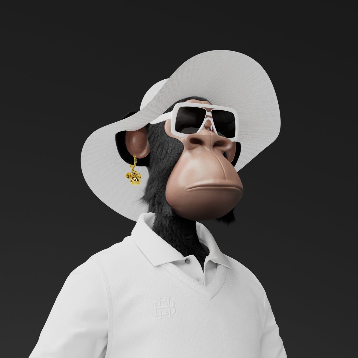 Thank you @OpenSea for the help this afternoon. We're now Verified.☑️ 

The collection will drop at opensea.io/HAPEBEAST

Here's some drip for the HAPES.

🦍🤍🍌™️