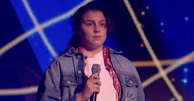 I cannot wait to be back out on that stage tonight performing alongside #TeamMelanieC 

This… Is gonna be good! 

Tune in from 8pm on <a href="/ITV/">ITV</a> tonight to see what happens. 

Catch you soon! 
Torrin🤘 
<a href="/thevoicekidsuk/">The Voice Kids UK</a> 
#Torrin #TheVoiceKids