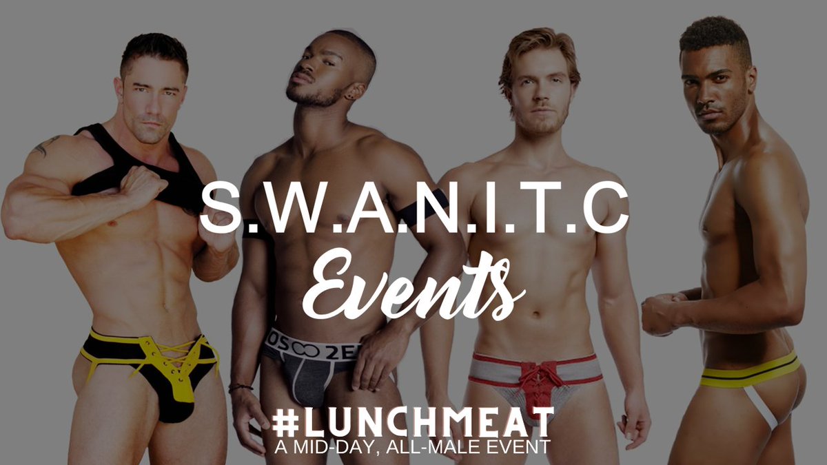 Swanitc_Events's tweet photo. Upcoming DC Rendezvous: #LUNCHMEAT, 1.5.22 @ 11:30AM - 2PM - https://t.co/0NZVO6HffJ

#DMVFreaks #LUNCHMEAT #LUNCHMEATDC #MidDayFreaks #AllMaleParty #SWANICEvents #FreakSession #DMV https://t.co/Ul54KiOGdt