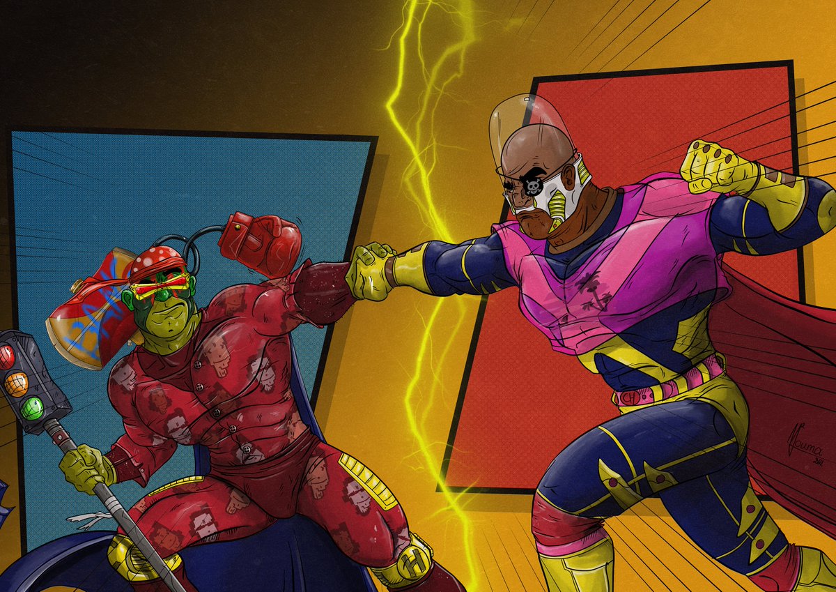 Roadmap v2 🍭is released! Exclusive Club, high-quality PFP art, additional Premium NFT drops, a community-driven comic book, 3d models, a game and so much more! 🔥
More details 👉 confusedheroes.com
Join  Discord 👉 discord.gg/confusedheroes

#NFT #NFTCommunity #NFTs