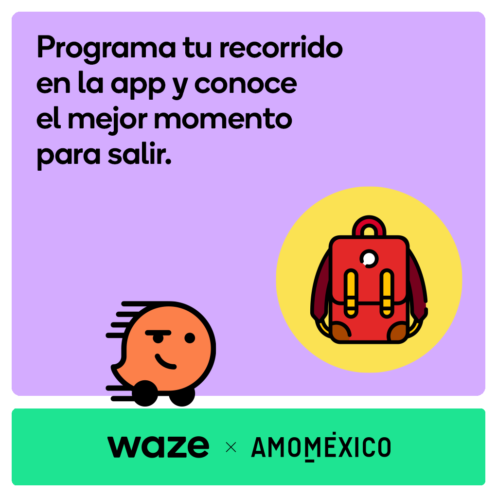 La recomendación Waze X @amomexicotravel para este mes es Teotihuacán. Ya sea que visites la Zona Arqueológica o alguna de las experiencias que te contaremos más adelante, planea tu viaje con Waze y conoce el mejor momento para salir.