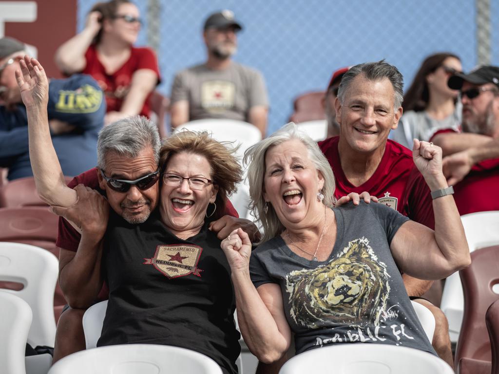 SacRepublicFC's tweet photo. One of the highlights of the year was having our #IndomitableFans back home @HeartHealthPark ❤️
Check out some of favorite fan shots of the year.
📸 https://t.co/jpIzHzln55 https://t.co/fTfDiFRRcq