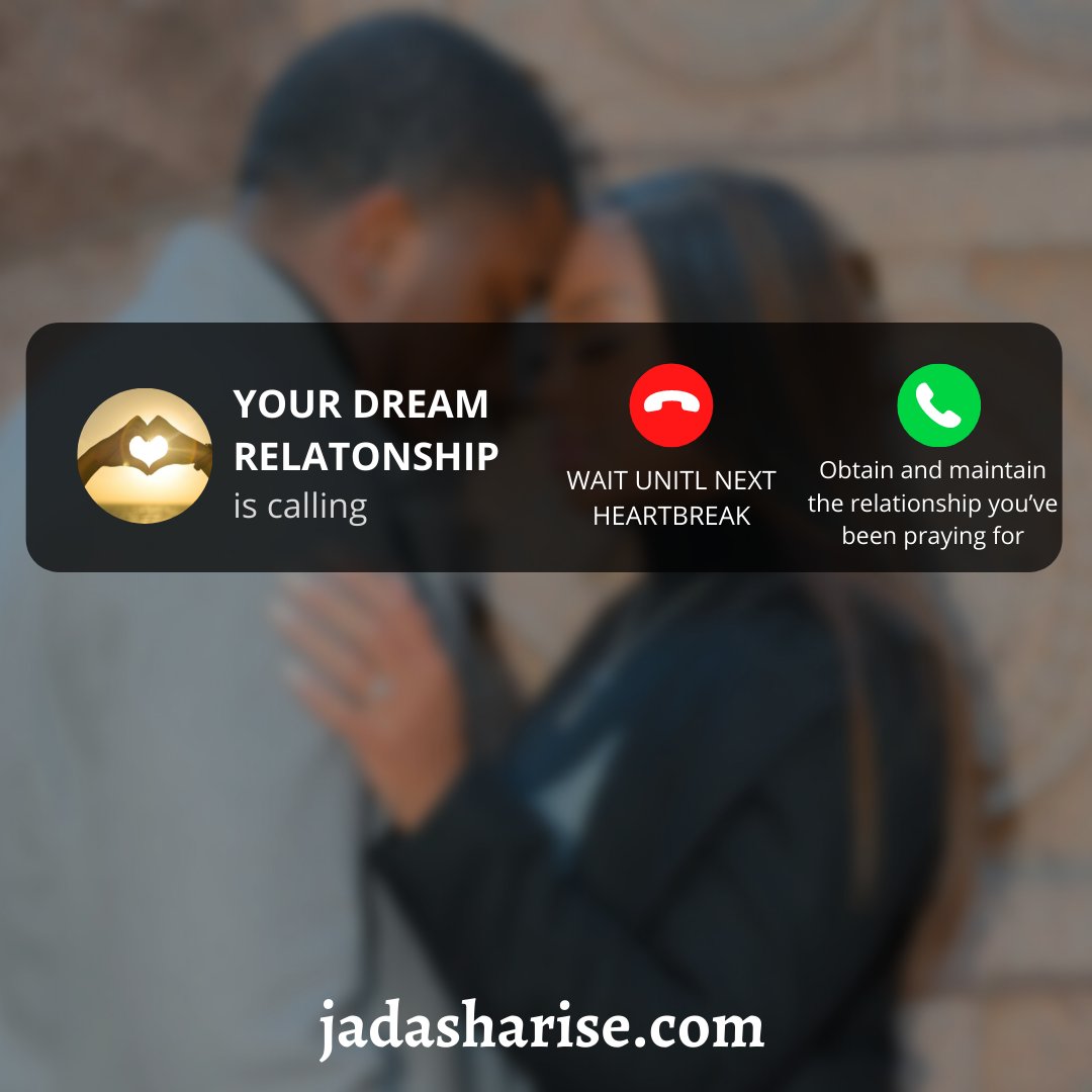 JadaSharise's tweet photo. Your dream relationship is calling! Will you pick up? 

Book your FREE discovery call today! 

https://t.co/AYPQz3sLb6 https://t.co/pEYK9rtY4q