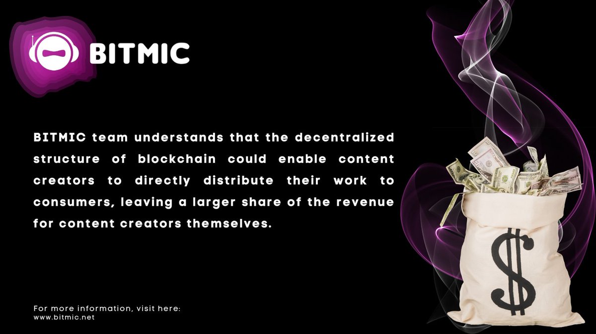 Nzero_official's tweet image. This could impact everyone from large media houses to independent bloggers, helping artists form a direct relationship with consumers.

#Bitmic #blockchain #Entertainment #music #art #crypto #investment #technologynews