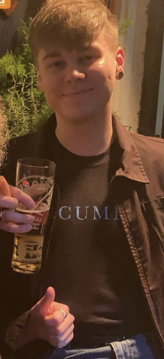hope everyone had a merry christmas! when you wear our merch with an open jacket all you can see is the word “CUM” 👍

on sale now! linktr.ee/documenttheband