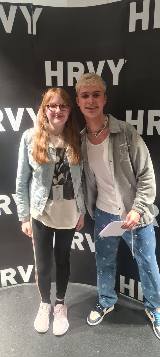 Hi, I'm Emily, I'm from Newcastle (Whitley bay) I have been supporting Harvey for nearly three years now. I'm so proud to have seen him grow and can't wait to see what the future holds! #IntegrationHarvstars <a href="/HRVY/">hrvy</a> ❤️