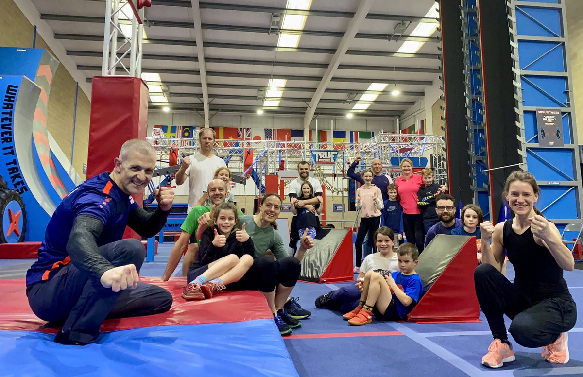 A real pleasure to welcome so many first timers to today’s ‘Family Ninja Training’ session! So proud of all parents &amp; their children for a truly awesome session! Some epic 15ft Warped Wall clears too…. Believe &amp; Never Give Up 💪🏼  #exercise #ninja #gymlife #Wiltshire #swindon