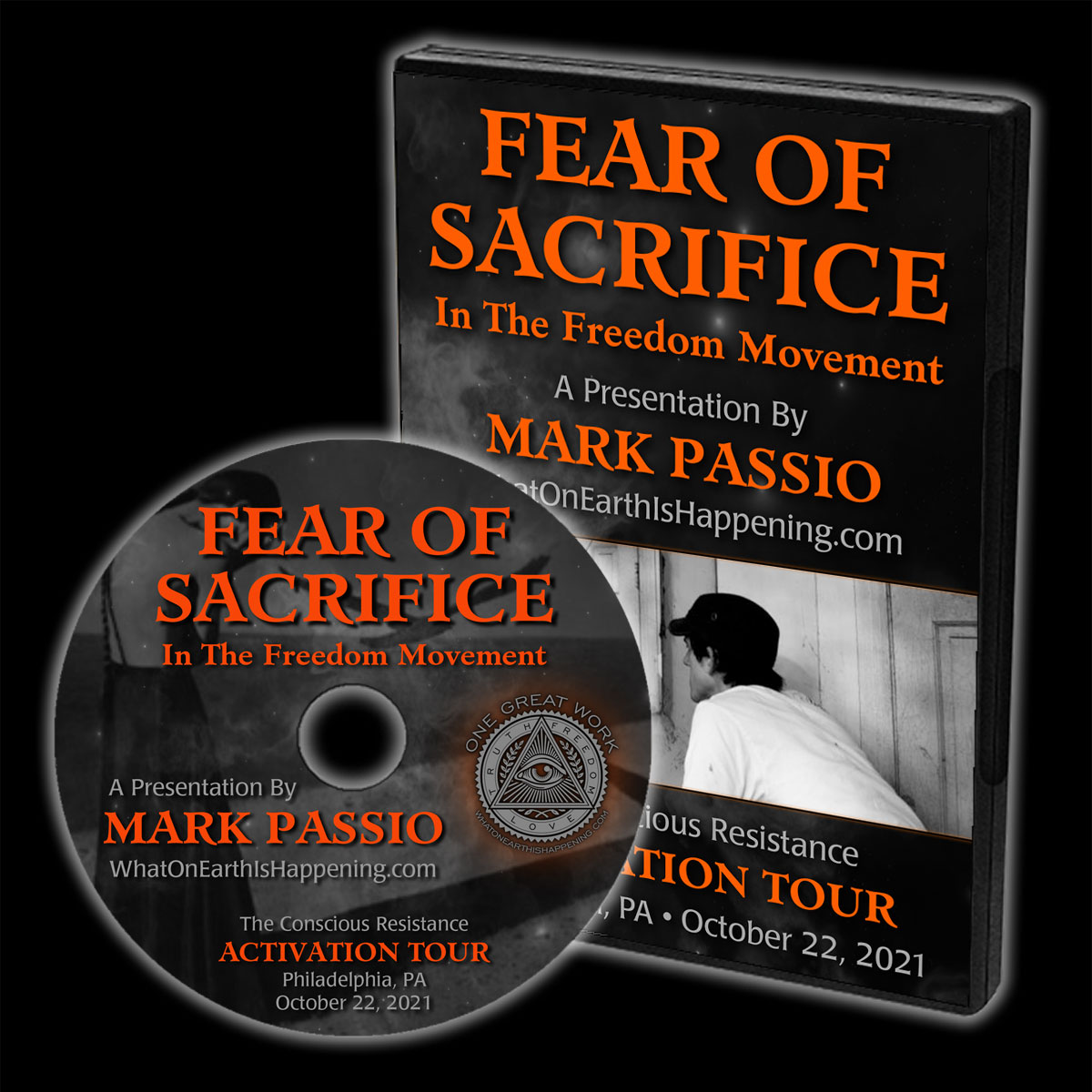MarkPassio's tweet photo. My latest presentation, “Fear Of Sacrifice In The Freedom Movement,” is now available on Flash Drive and DVD on What On Earth Is Happening Donation Gifts.
Flash Drive: https://t.co/bWkudXVByv
DVD: https://t.co/4UWJc3ks6O https://t.co/yLDxR1O8O3