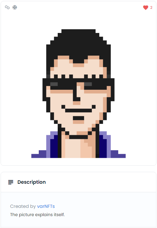mod_zak's tweet photo. Look at that handsome #VarBoy #NFT!
Thank You! @varNFTs !
https://t.co/SBFYWpOJ15 https://t.co/rja9pkEjkj