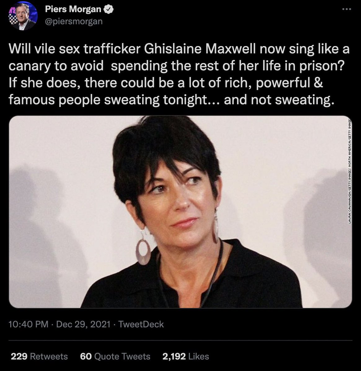 JackBailey2's tweet image. A Piers Morgan story in three parts