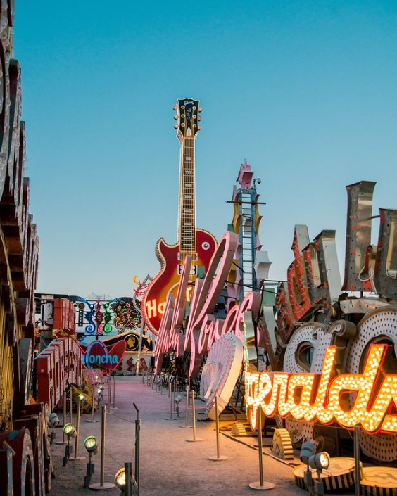 Feeling cooped up in the house? Enjoy a day outside learning about #Vegas history and seeing iconic neon at The #NeonMuseumLasVegas in #DTLV

📸: <a href="/NeonMuseum/">The Neon Museum</a>
