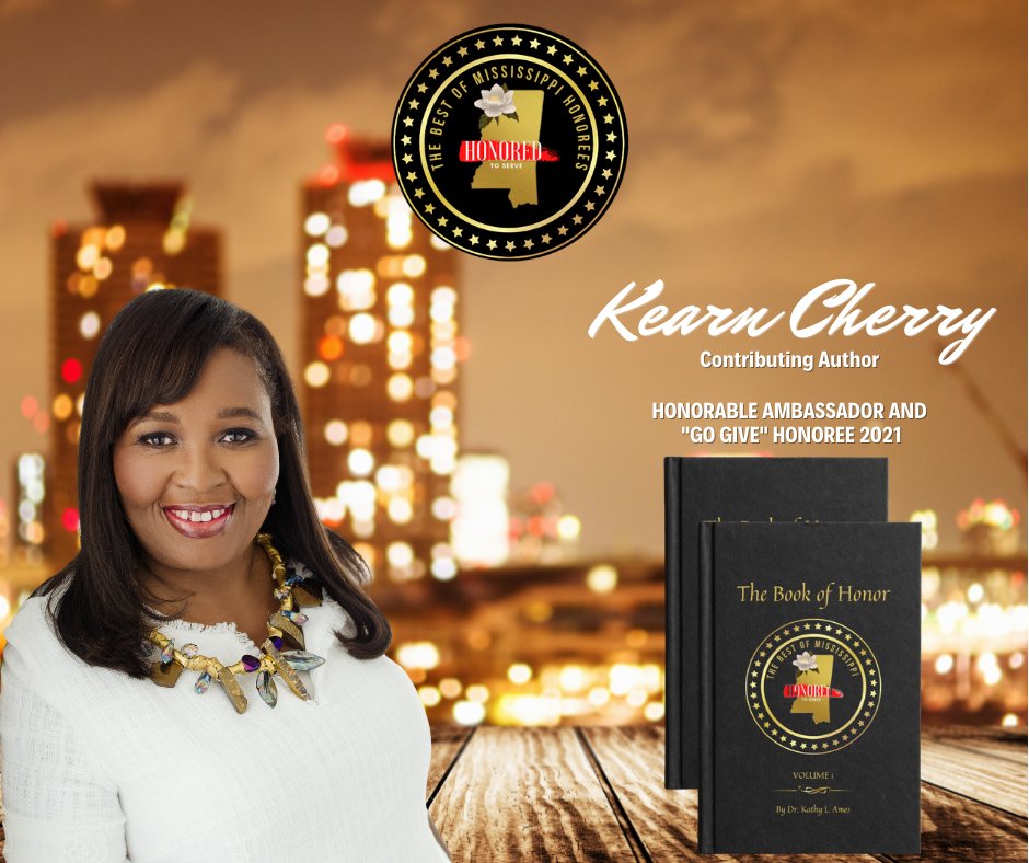 KearnCherryPRN's tweet photo. The Best of Mississippi Kearn Crockett Cherry, KKonnections with Kearn Cherry, Gulfport, MS is a speaker, best-selling author, and award-winning businesswoman.
Preorder your copy of "The Book of Honor" Volume 1 at https://t.co/S7J0A6XCb9 today!
#kearncherry #kearncrockettcherry https://t.co/pVYvJHRkP3