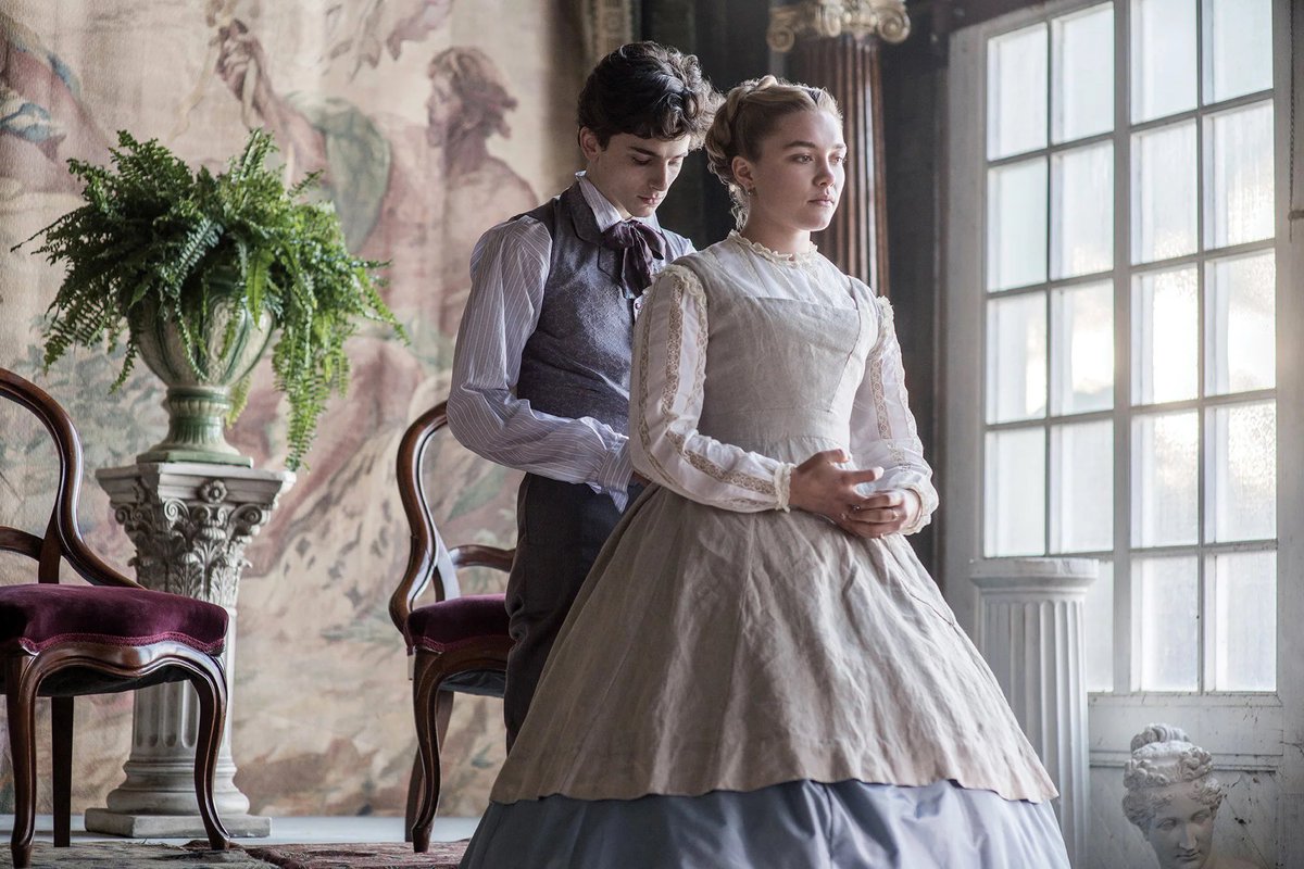 CinemaPeaches's tweet photo. 🎬 Little Women
🗓️ 2019
👩🏻‍🎨 Greta Gerwig
🎭 Saoirse Ronan, Florence Pugh, Eliza Scanlen, Emma Watson, Timothée Chalamet, Paula Dern, Bob Odenkirk, Meryl Streep, Tracy Letts, Chris Cooper
🎻 Alexandre Desplat
📸 Yorick Le Saux

🍑 of a film https://t.co/UH59uy2GNy