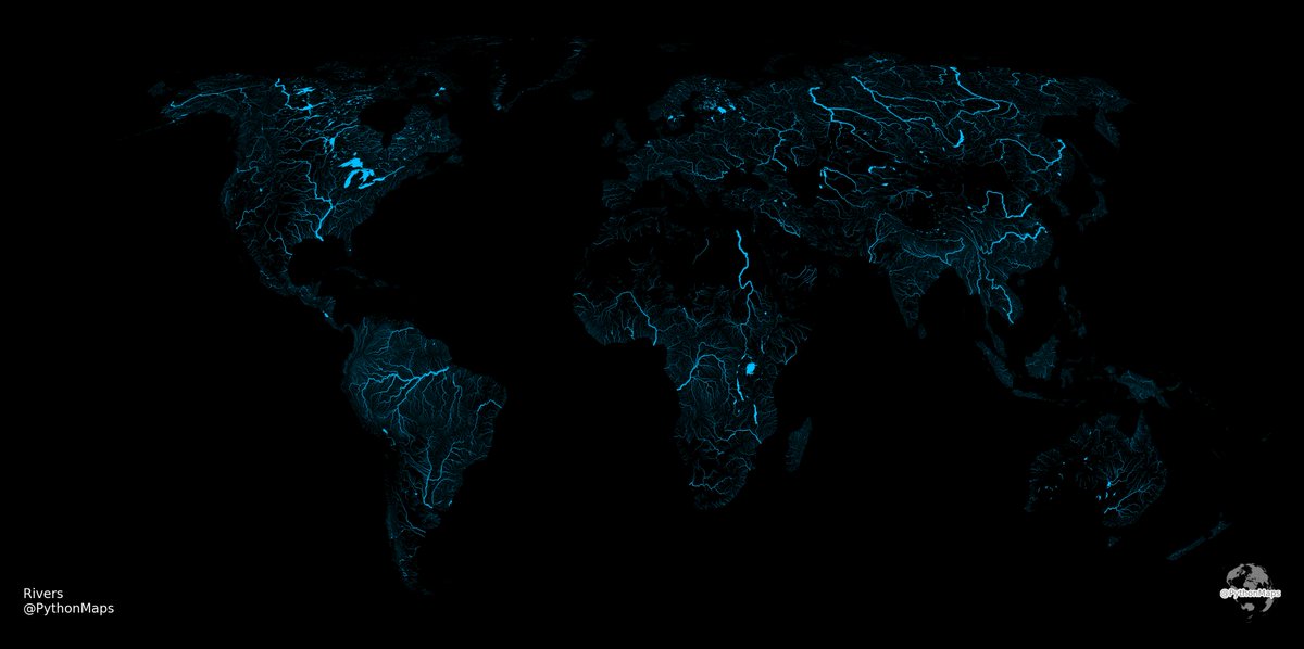 Python Maps on Twitter: