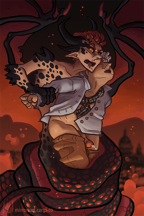 MirrorsSmut's tweet photo. Here are a couple of my favorites from this past year. A bit of a "best of both worlds" thing going on here. There will be more down the line, too. 😉 (Gotta prep those to share online, woop)

Both of these were done for the @Kinks4K Vol II zine! https://t.co/nuAHZqYGS9