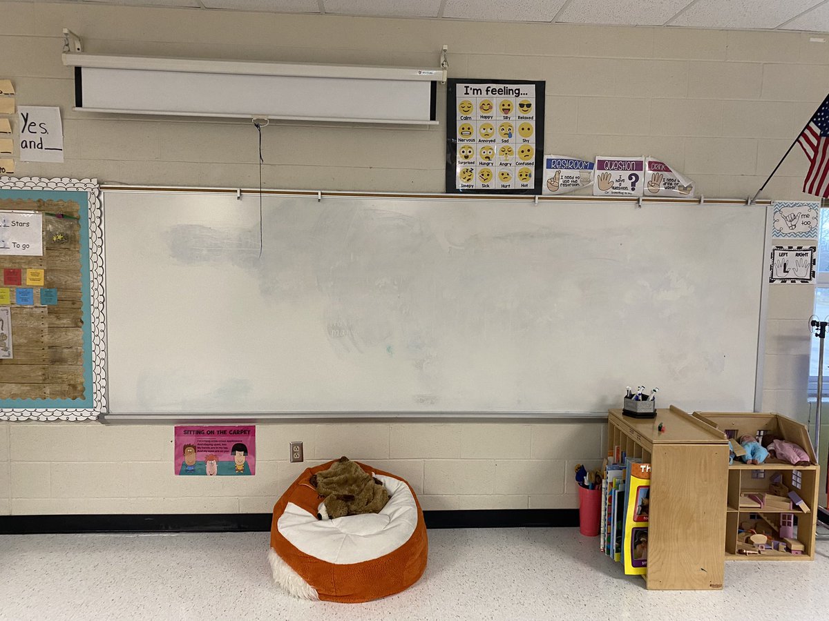 I cleaned and redid my #focuswall. Thank you @HeidiSongs and for being inspirational and sharing your ideas. Thank you <a href="/DonorsChoose/">DonorsChoose</a> for providing some of these resources. I am enjoying break, but also excited to see my students next week! #kinderteacher #teachertwitter